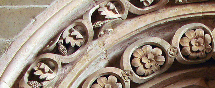 Südportal Basilika Vézelay Detail